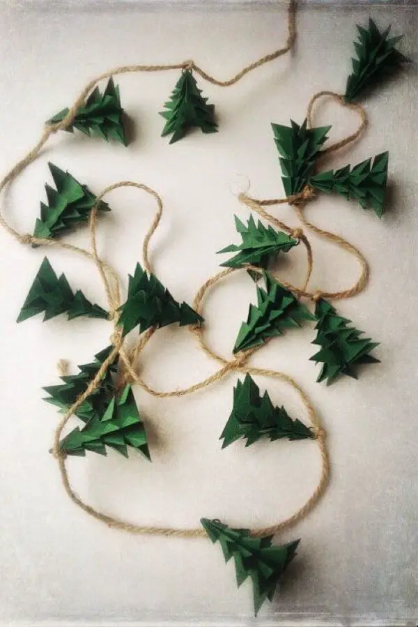 Rustic Evergreen Christmas Garland