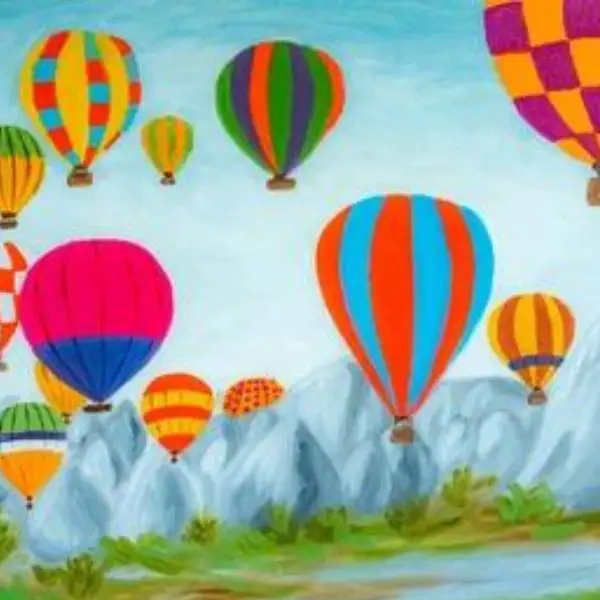 A Hot Air Balloon Festival