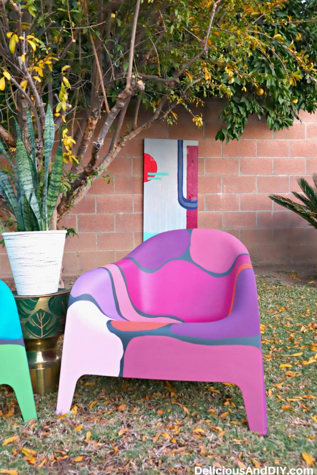 Artistic Makeover: IKEA Skarpo Chairs