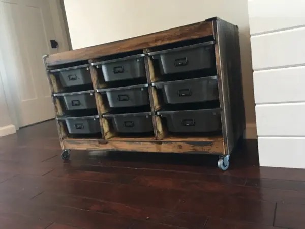 Industrial Style Trofast Trolley Hack