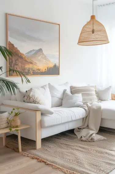 Scandi Living with a Mountainous Twist