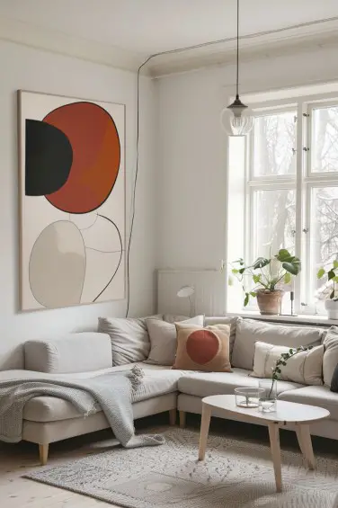 Modern Art Meets Scandi Ease