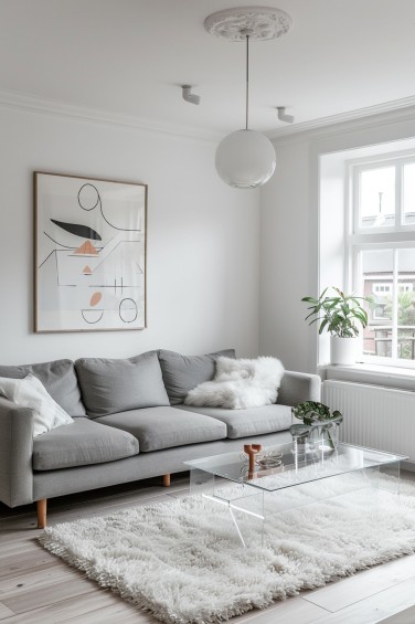 Minimalist Scandi Artistic Haven