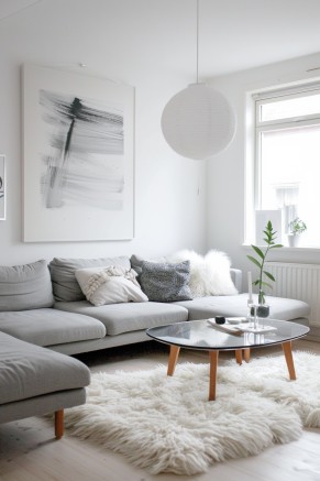 Monochrome Elegance in Scandi Design