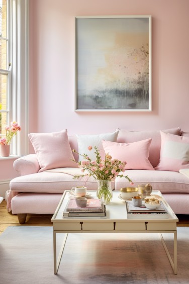 Pastel Pink Living at Its Finest