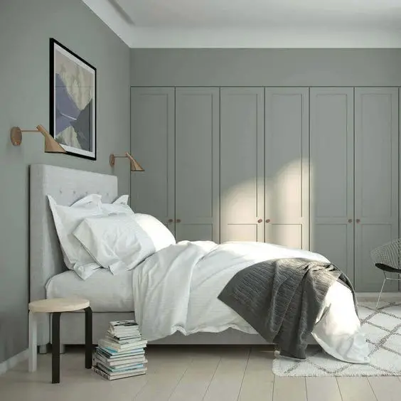 Stunning Faux Wall Built In Pax Wardrobes