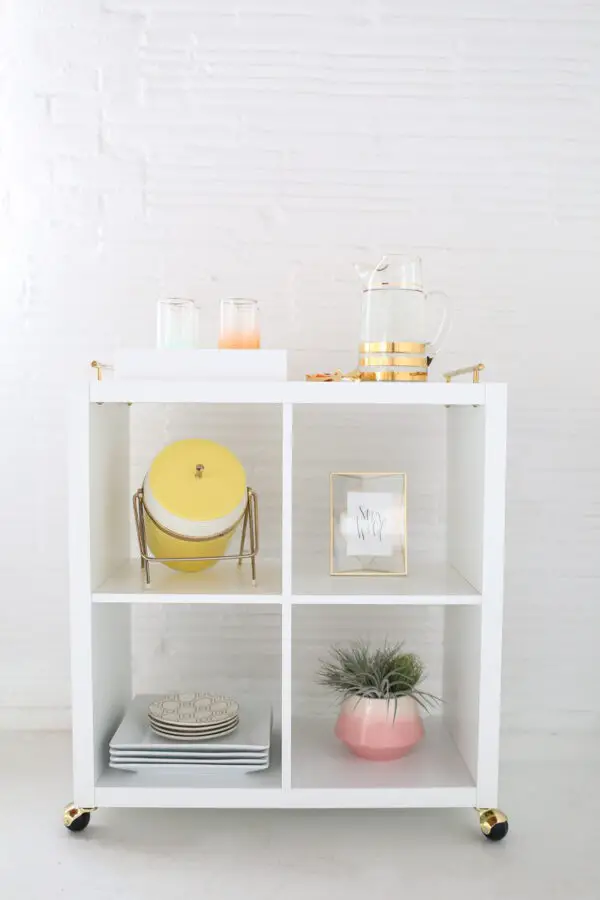 Elegant Kitchen Bar Cart Hack