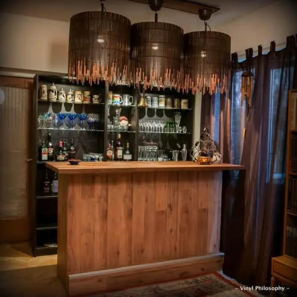 Ikea Billy Home Bar Hack