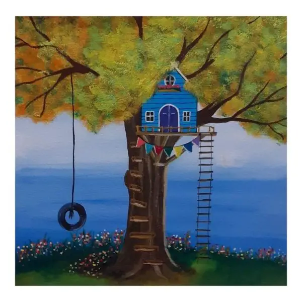 A Whimsical Treehouse