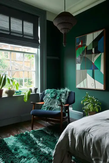 Modern Geometric Green Haven