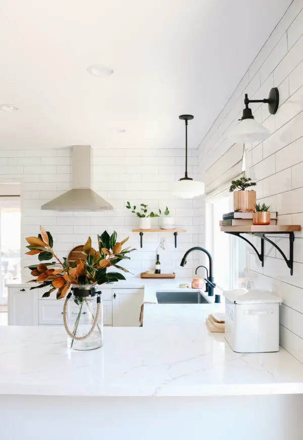 Bright White Ikea Kitchen