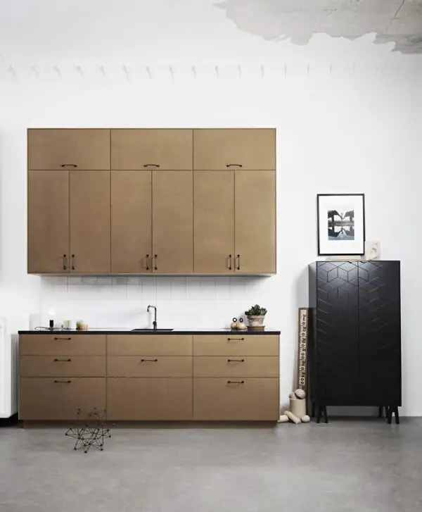 Naked MDF Fronted Ikea Kitchen