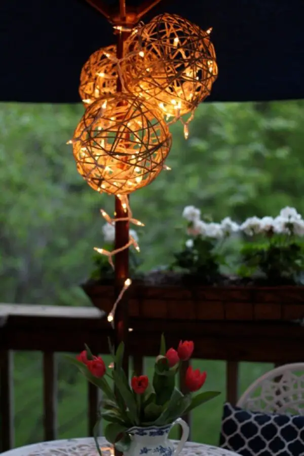 DIY Twine Lanterns