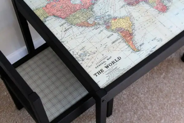 Ikea LATT Kids Map Play Table Hack