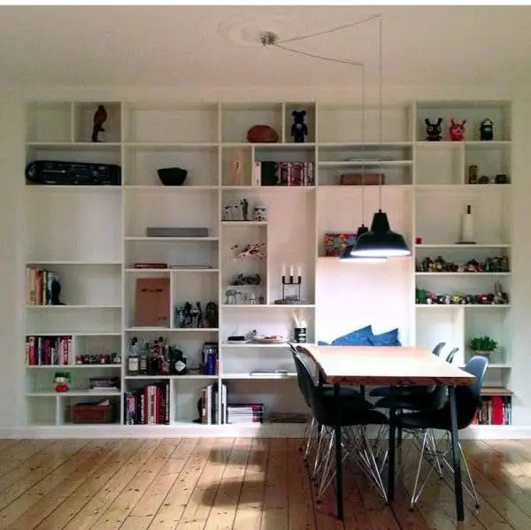 Ikea Billy Wall Of Shelves Hack