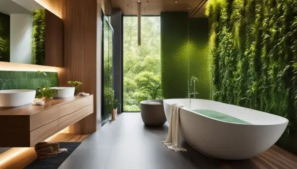 Sage Advice: Incorporating Earthy Greens for a Nature-Inspired Washroom