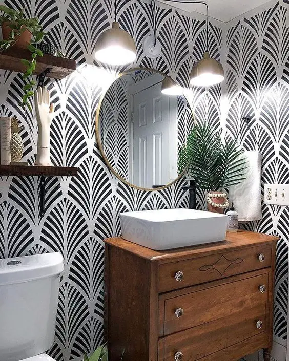 Bold and Bespoke Small Bathroom Design