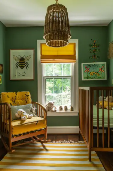 Forest Buzz: Nature-Inspired Nursery