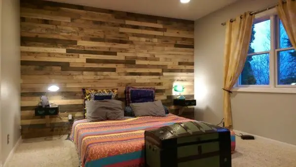 Pallet Accent Wall