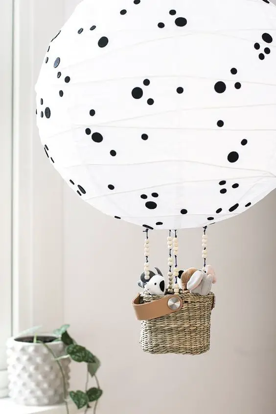 Nursery Hot Air Balloon Light Gitting Hack