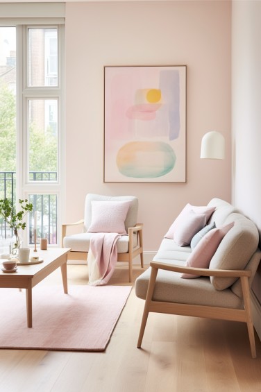 Pastel Pink Simplicity and Light