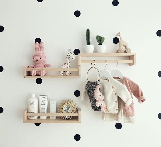 Ikea Spice Rack Nursery Shelving Hack