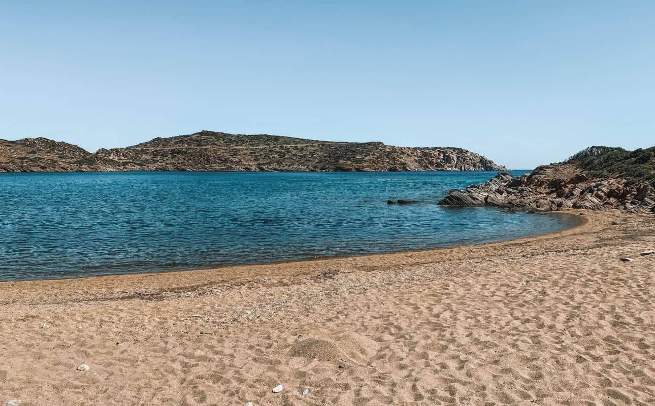 Tris Klisies, one of the best hidden beaches in Ios