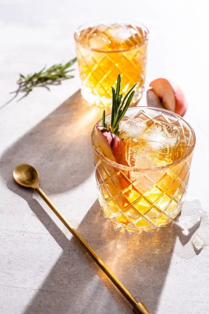 Bourbon Peach Smash