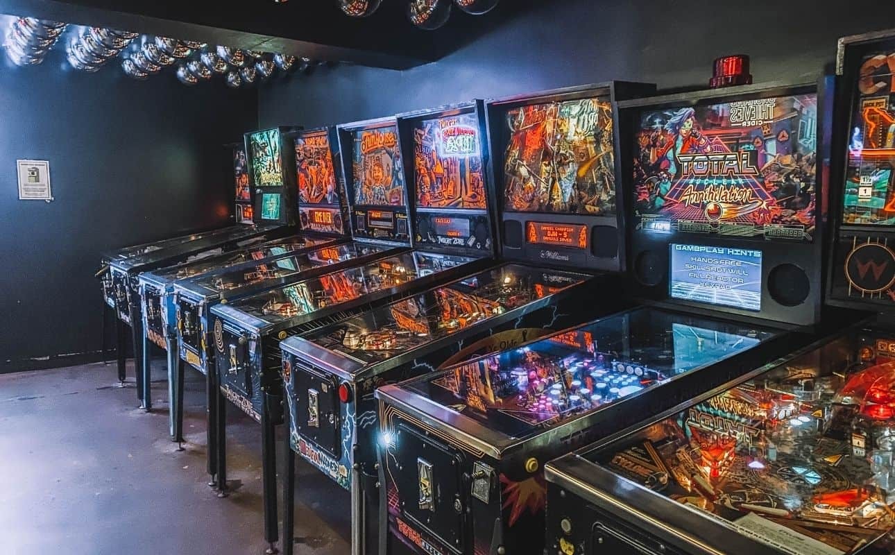 Adult only arcade games at Token