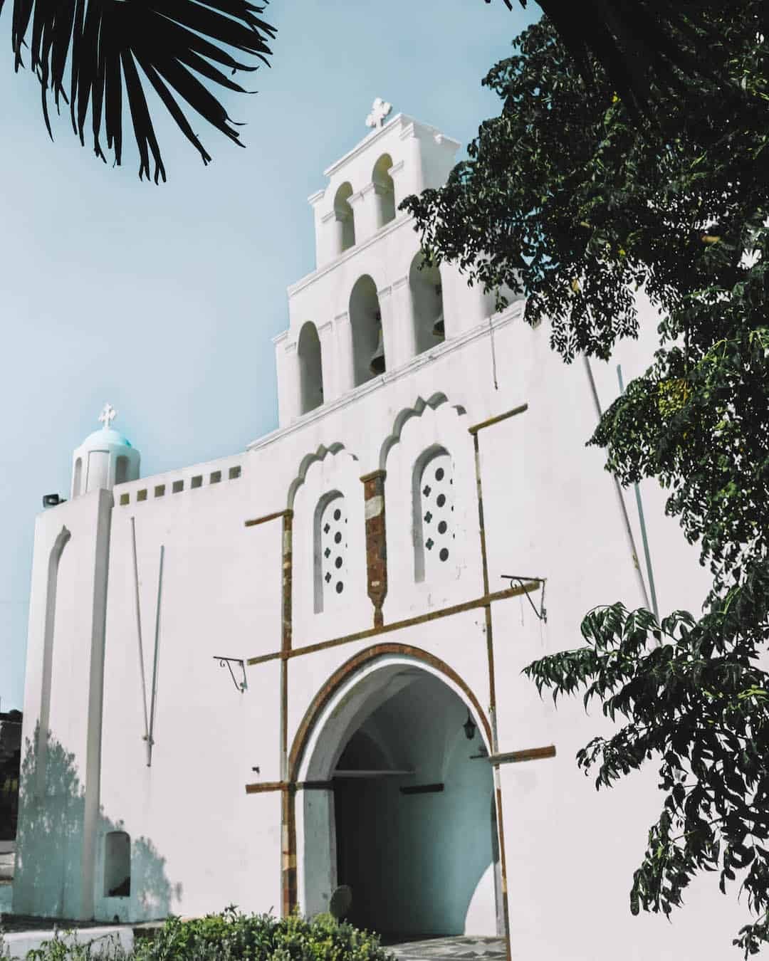 THE CASTLE OF PYRGOS AND ST GEORGE CHURCH