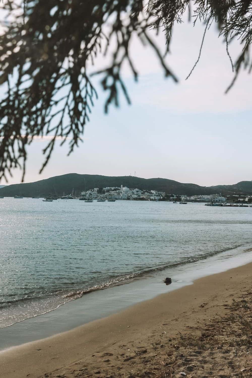 Papakinou beach, one of the best Milos beaches for windy days