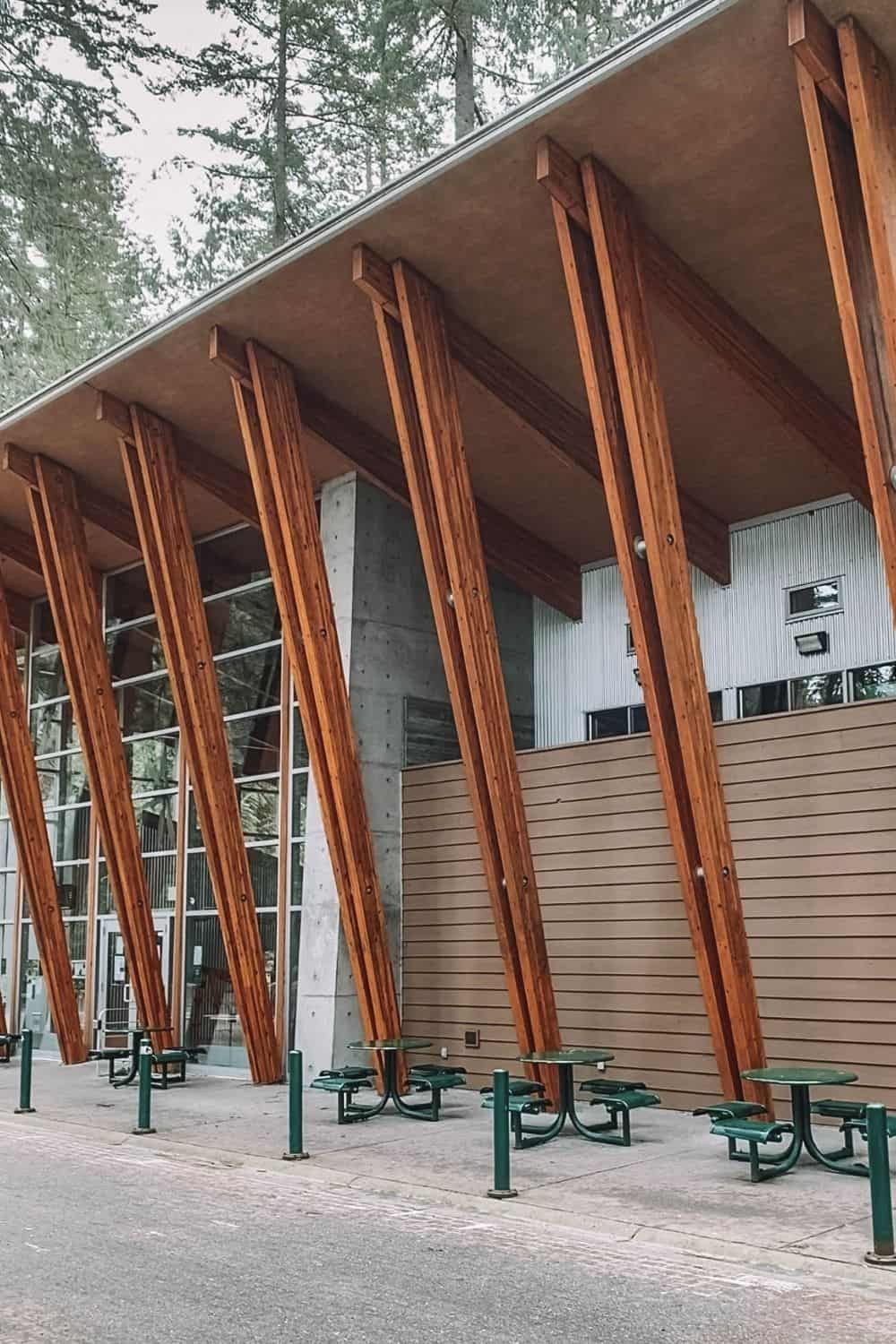 Amenities at Lynn Canyon suspension bridge