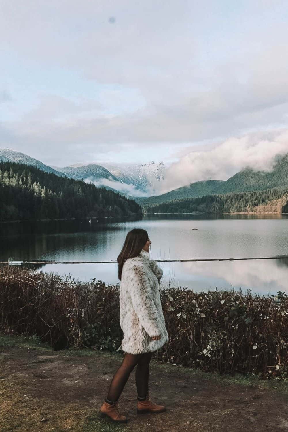 The Lions – Cleveland dam, one of the best sites in Vancouver for mountains views