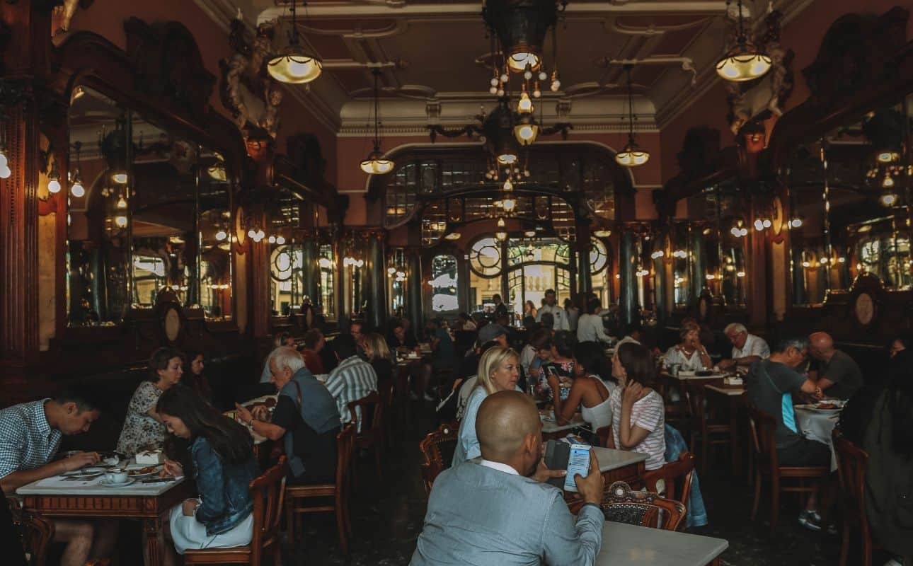 Majestic Cafe, listed as one of the most beautiful cafés in the world