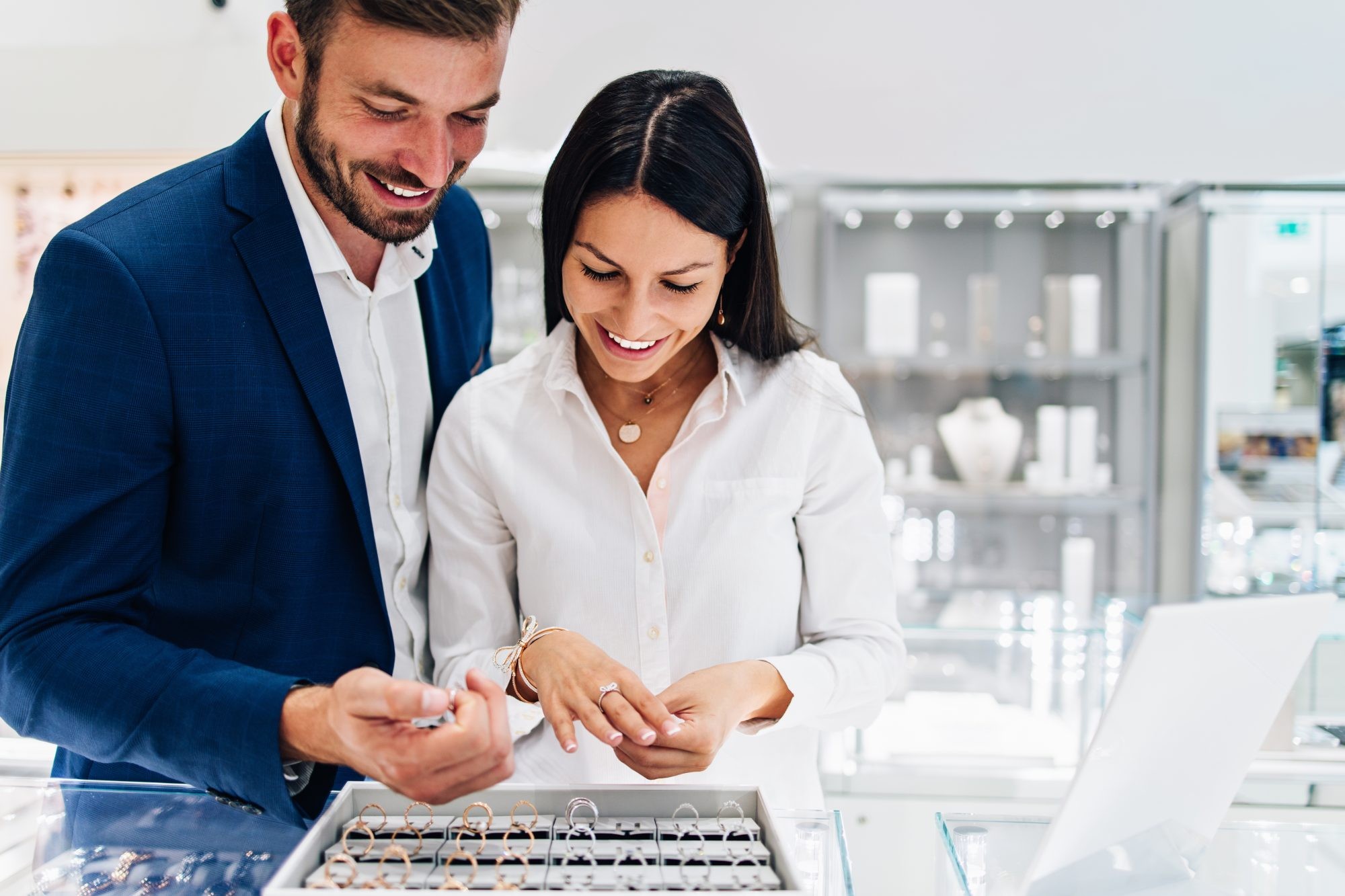 You shouldn’t take your significant other engagement ring shopping