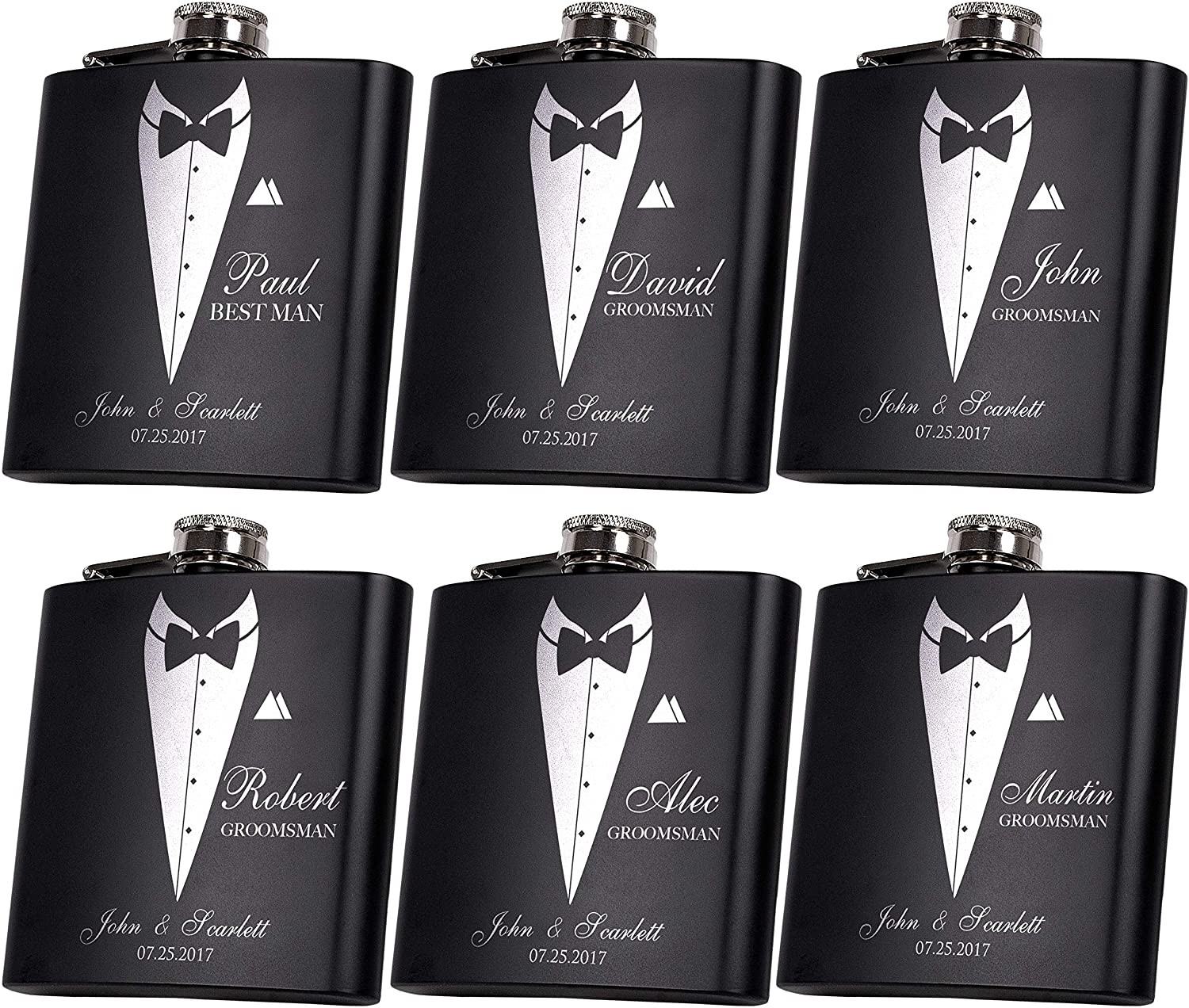 Engraved Flasks