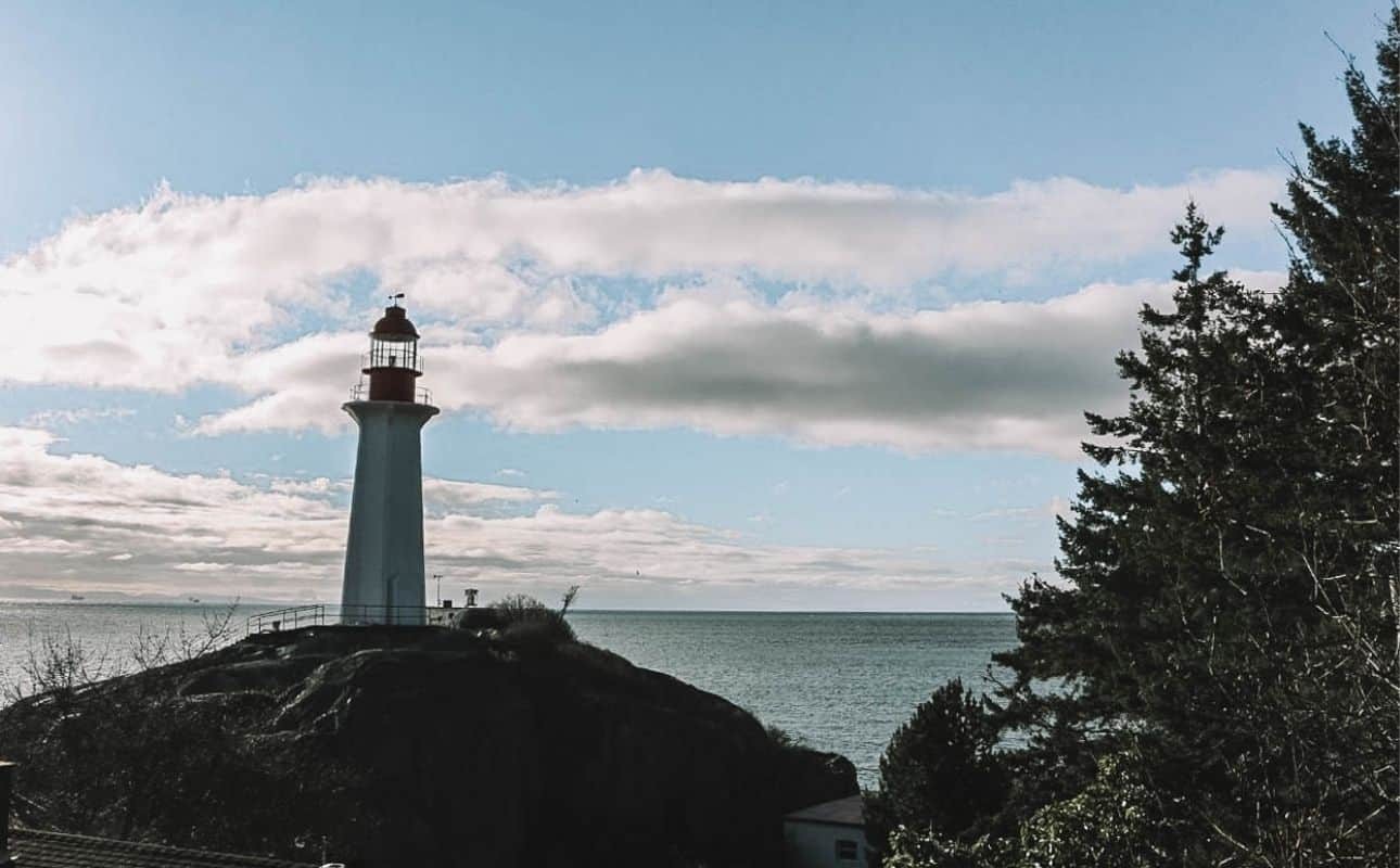 Lighthouse park, for the best view of Mount Baker from Vancouver