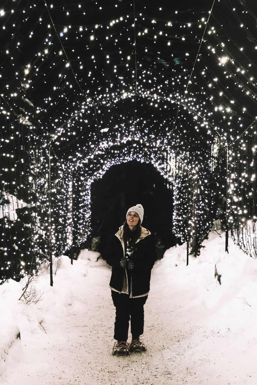 Light Festival at Grouse Mountain