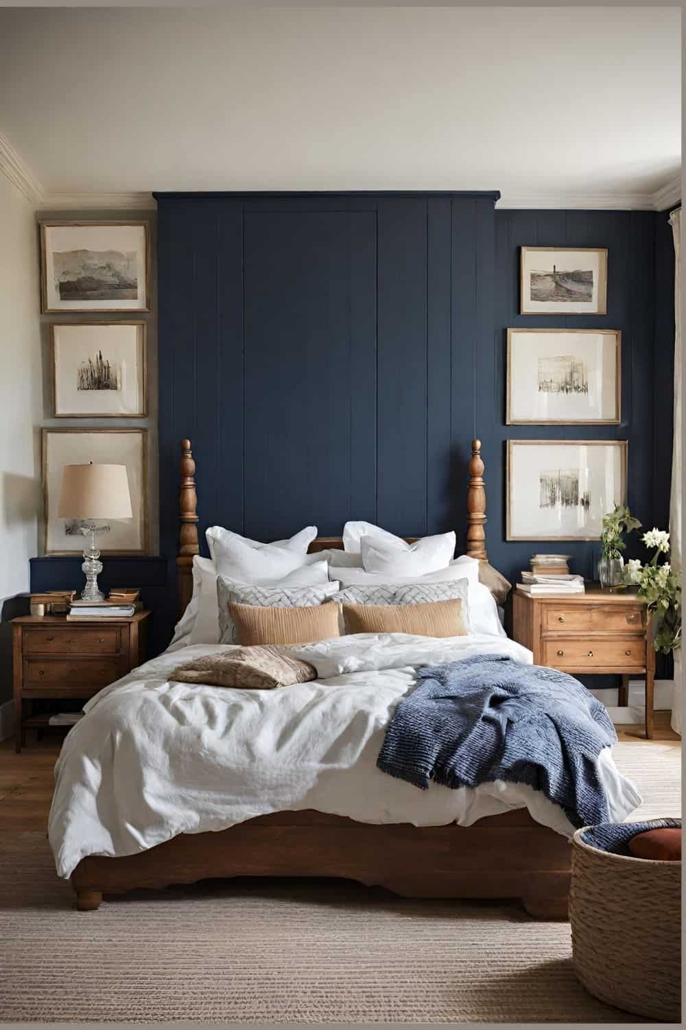 Warm Dark blue Panels