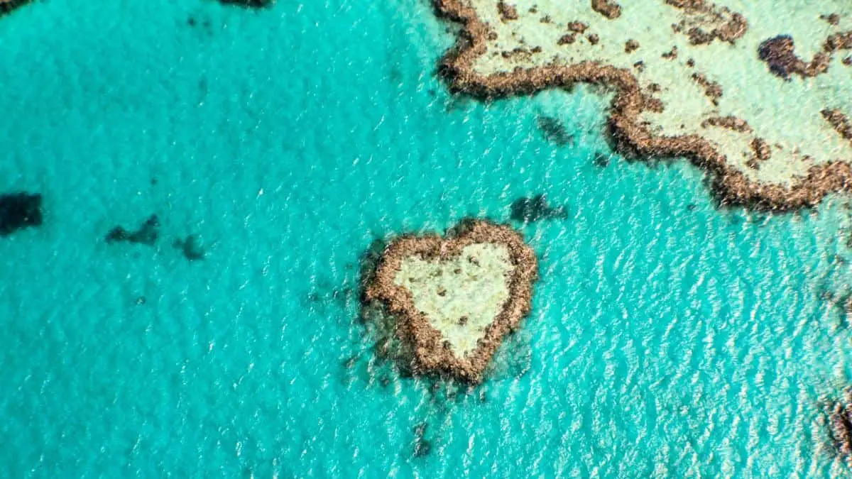 Heart Reef, Great Barrier Reef, Australia