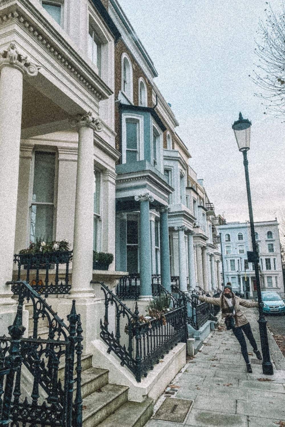 Notting Hill Colourful Houses Exploration