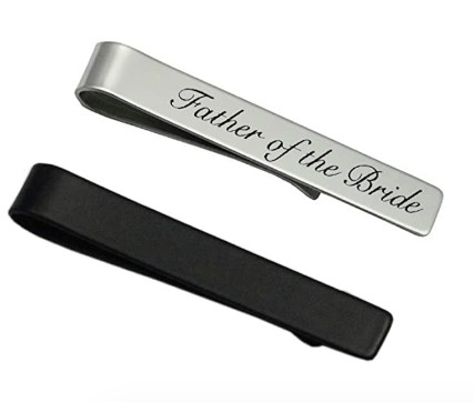 Engraved Tie Clips