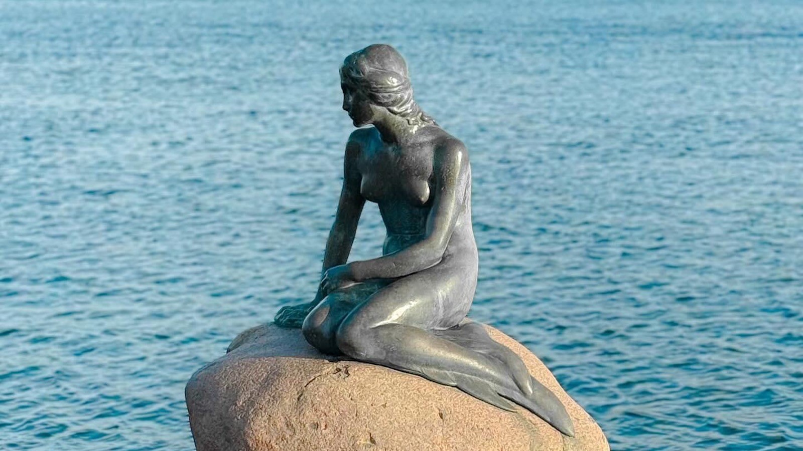 The Little Mermaid in Copenhagen