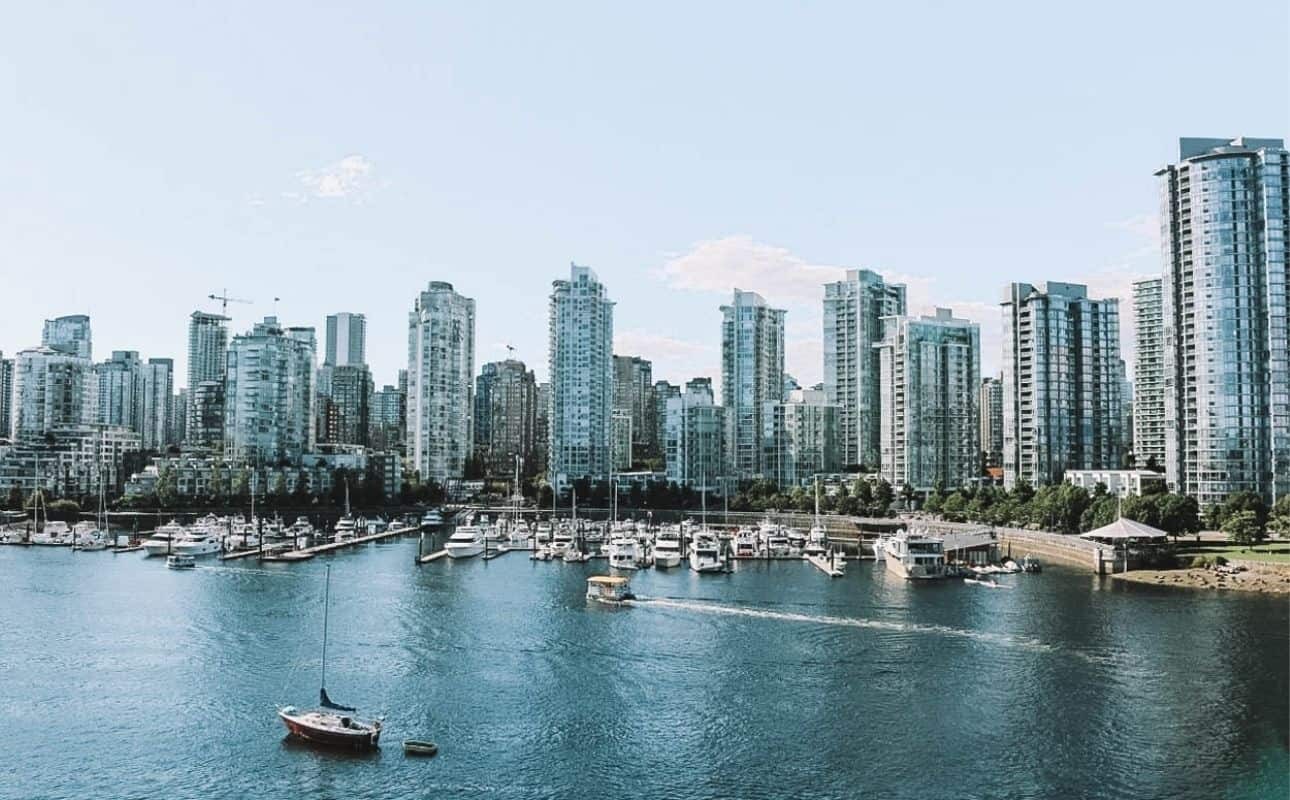 Cambie Bridge, one best night view Vancouver offers