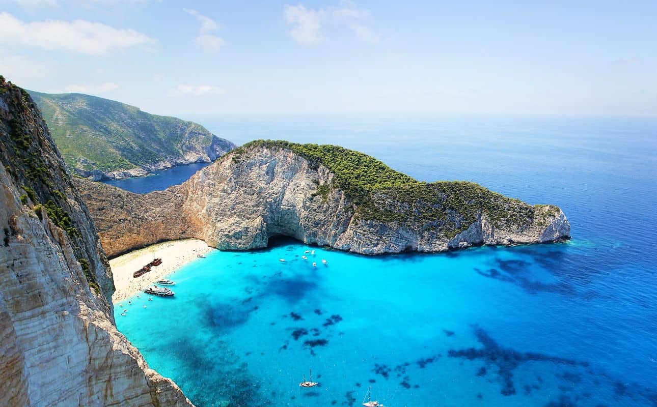 Zakynthos, one of the unique Greek holiday destinations for couples