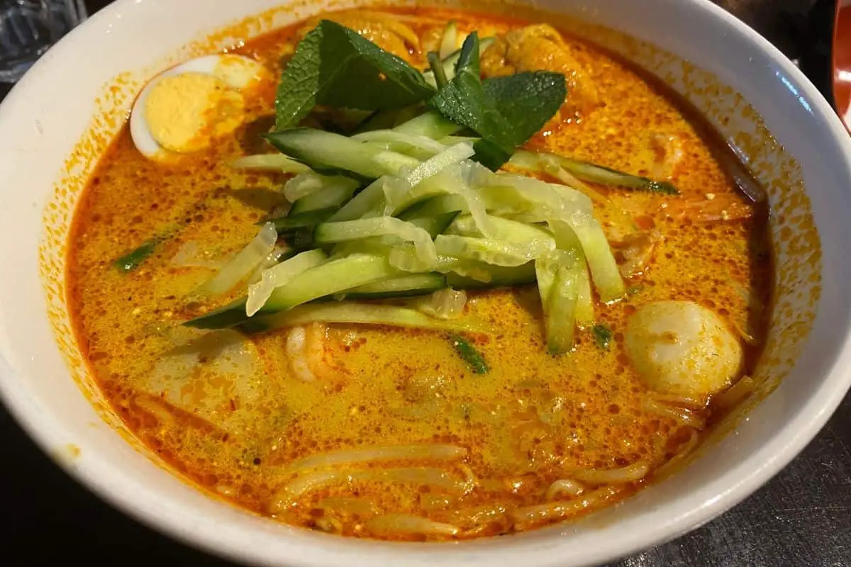 Traditional Malaysian Food at Laksa