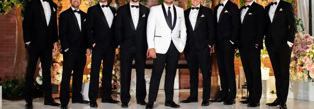 Black Tie Groomsmen Outfits