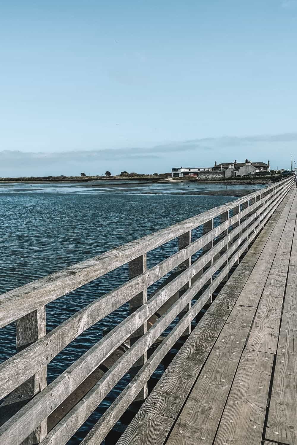 Bull wall, Bull Island’s wooden bridge