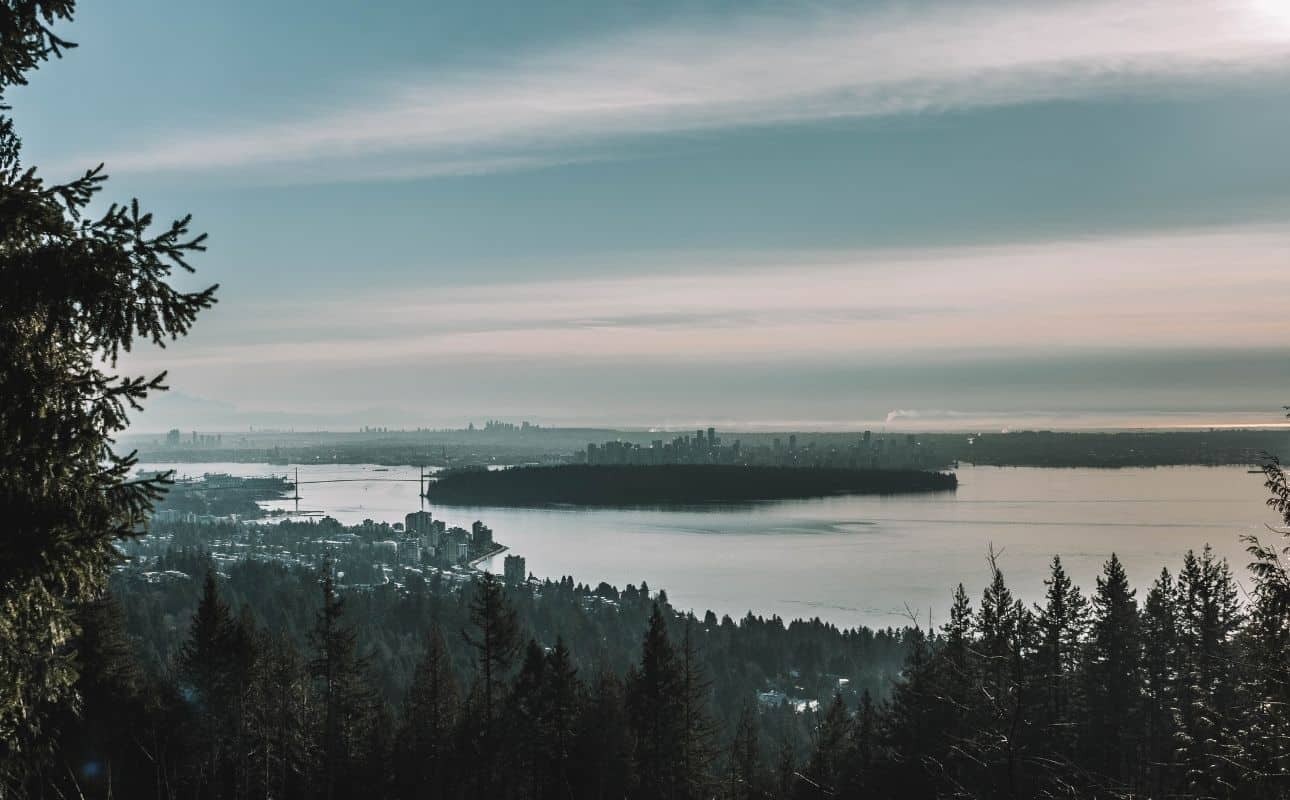 The new Cypress Trestle Bridge in West Vancouver, one of Vancouver best places