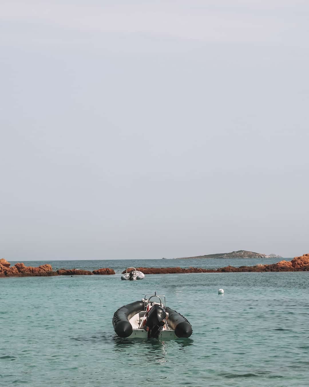 The cove between Palombaggia beach and Tamaricciu beach